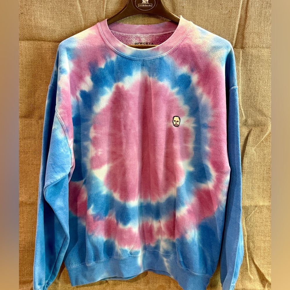 Tie-Dye Crewneck Sweater